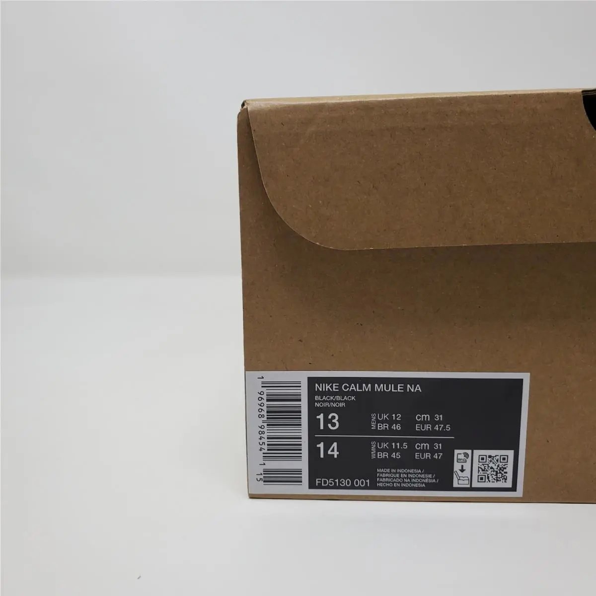 Nike shoes - Nike Calm Mules - Calm Mules - FD5130-001 - Black 9