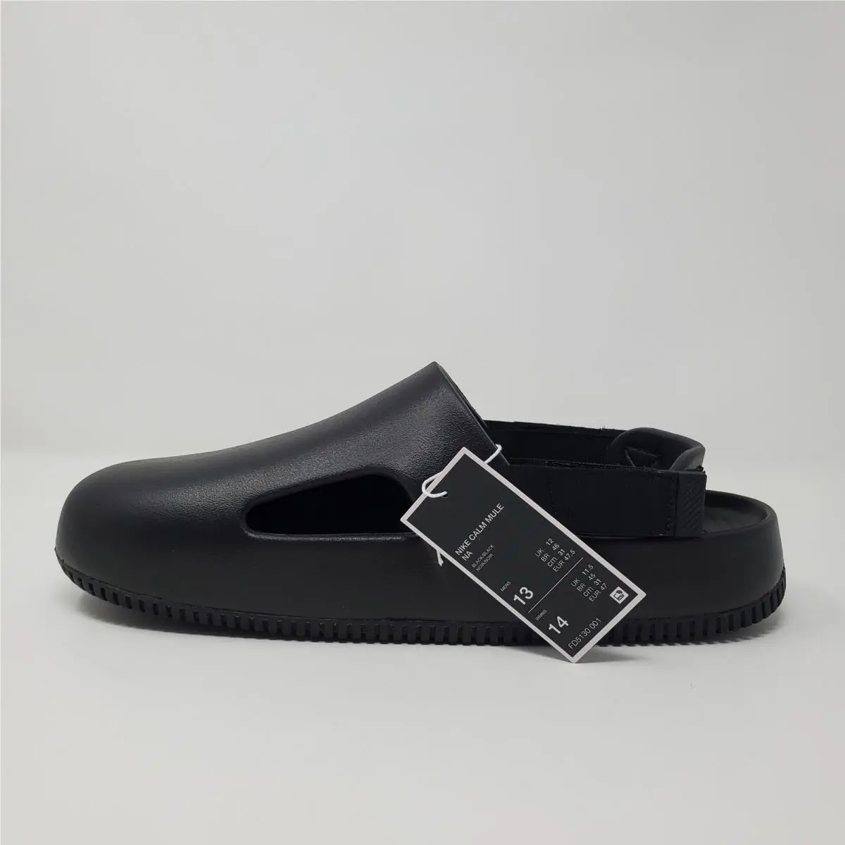 Nike shoes - Nike Calm Mules - Calm Mules - FD5130-001 - Black 7