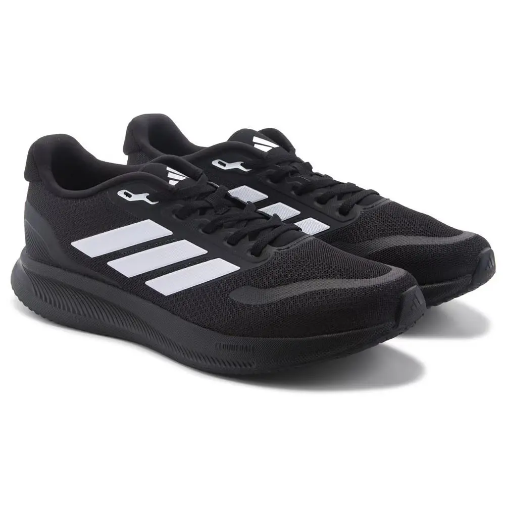 Adidas Men`s Runfalcon 5 Shoes - Black/White