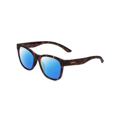 Smith Caper Women Cateye Polarized Bi-focal Sunglasses Tortoise 53 mm 41 Options Blue Mirror by Smith Optics