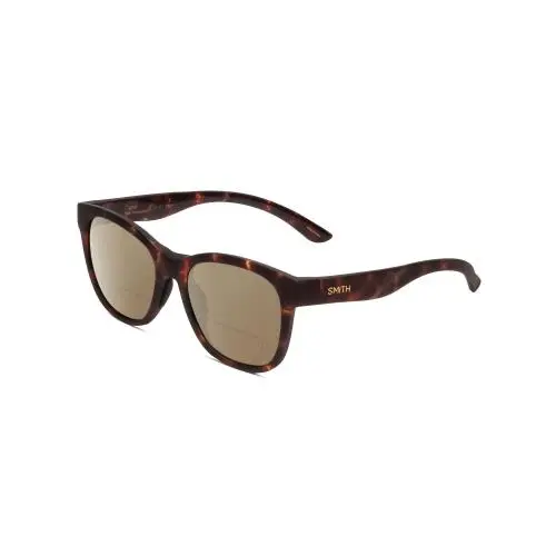 Smith Caper Women Cateye Polarized Bi-focal Sunglasses Tortoise 53 mm 41 Options Brown by Smith Optics