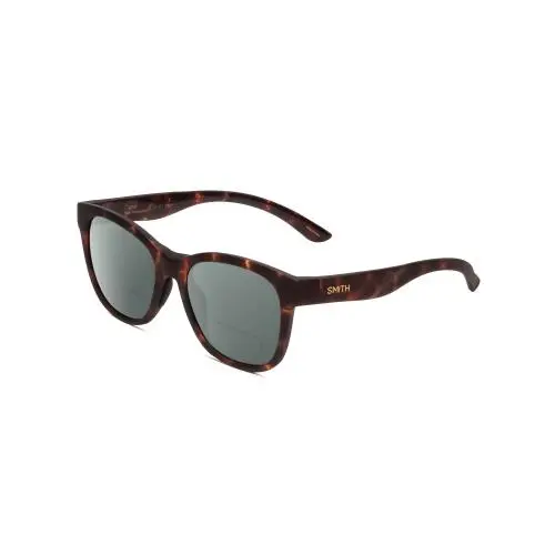 Smith Caper Women Cateye Polarized Bi-focal Sunglasses Tortoise 53 mm 41 Options Grey by Smith Optics