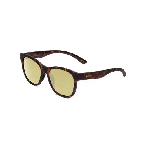 Smith Caper Women Cateye Polarized Bi-focal Sunglasses Tortoise 53 mm 41 Options Yellow by Smith Optics