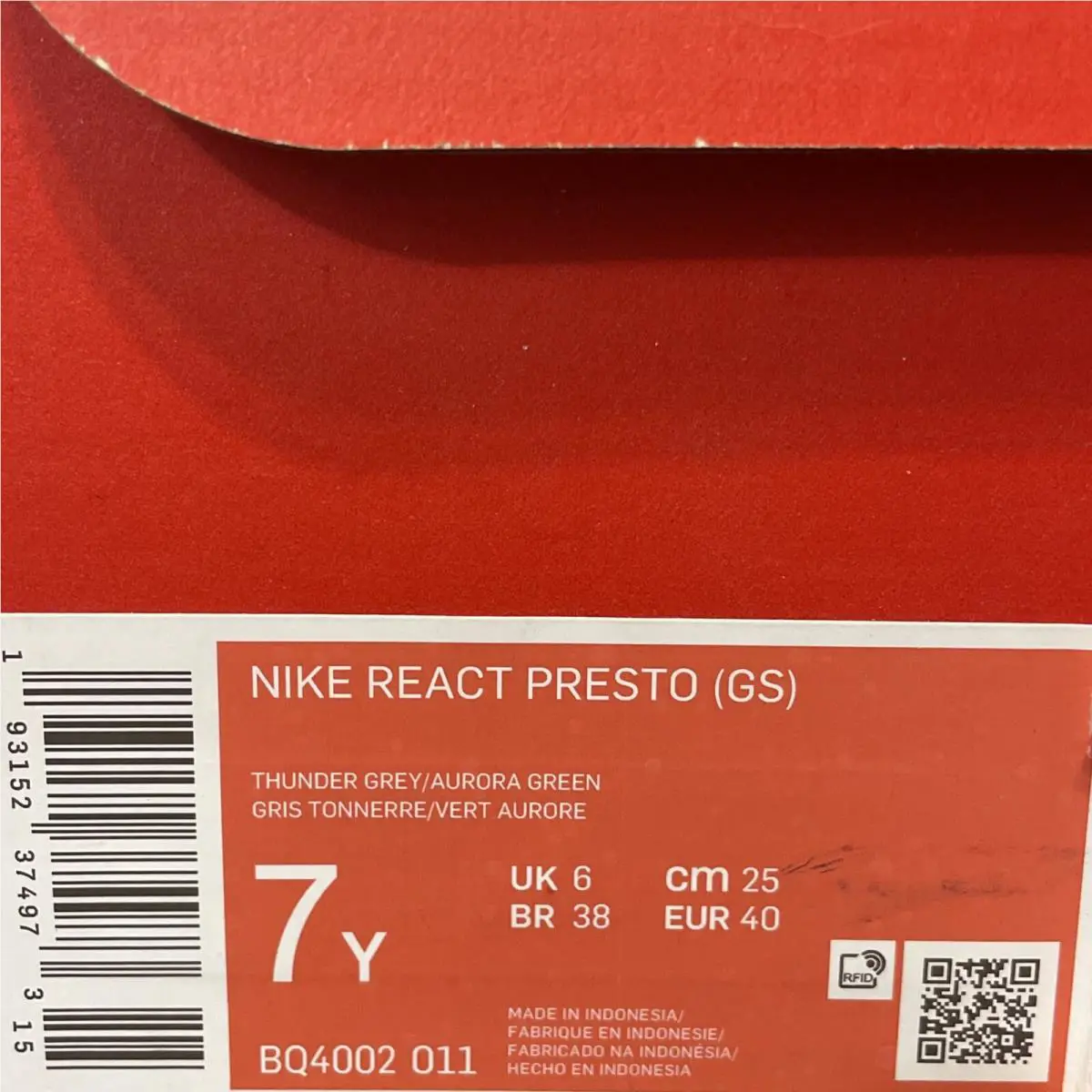 Nike shoes - Nike React Presto - React Presto - Black (UPC: 193152374942) 10