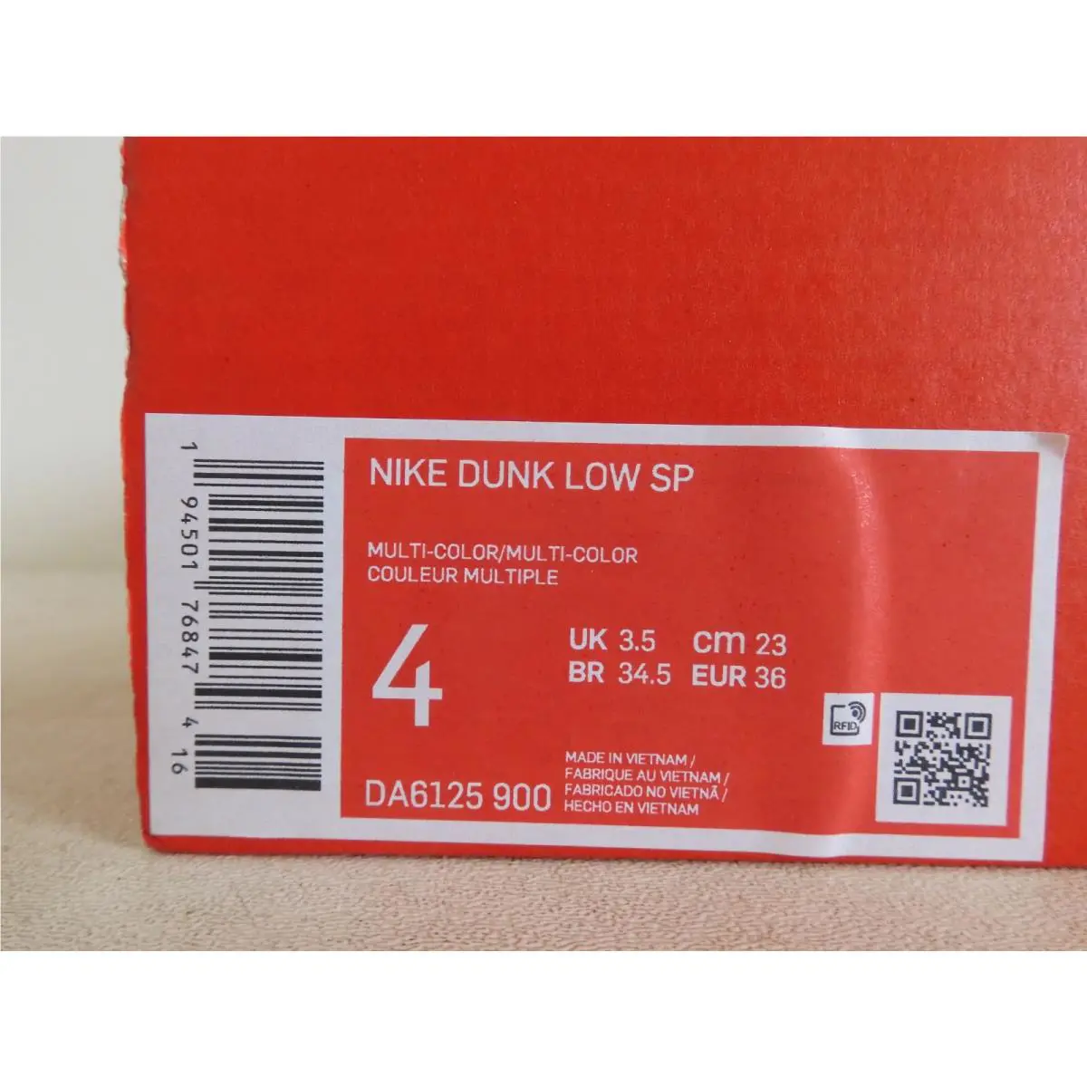 Nike shoes - Nike Dunk Low - Dunk Low - DA6125-900 - Multicolor (UPC: 194501768474) 3