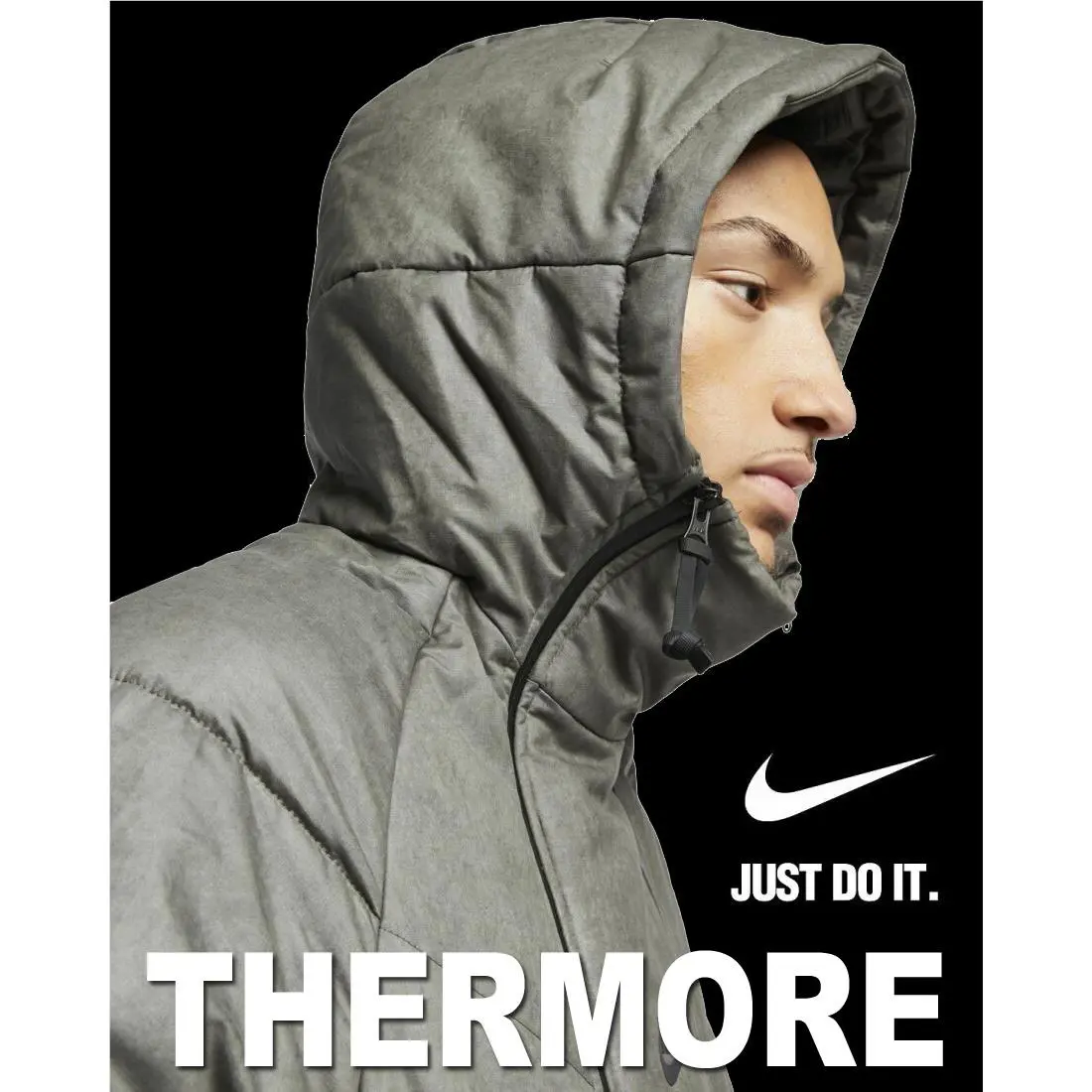 Nike Sportswear Tech Pack Thermore Synthetic Fill Jacket Grey Black 928885-001 L