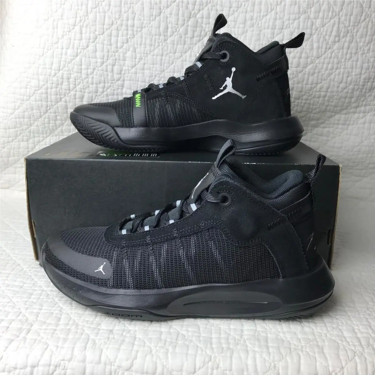 Nike shoes - Jordan Jumpman 2020 - Jumpman - BQ3449-008 - Black/Metallic Silver 1