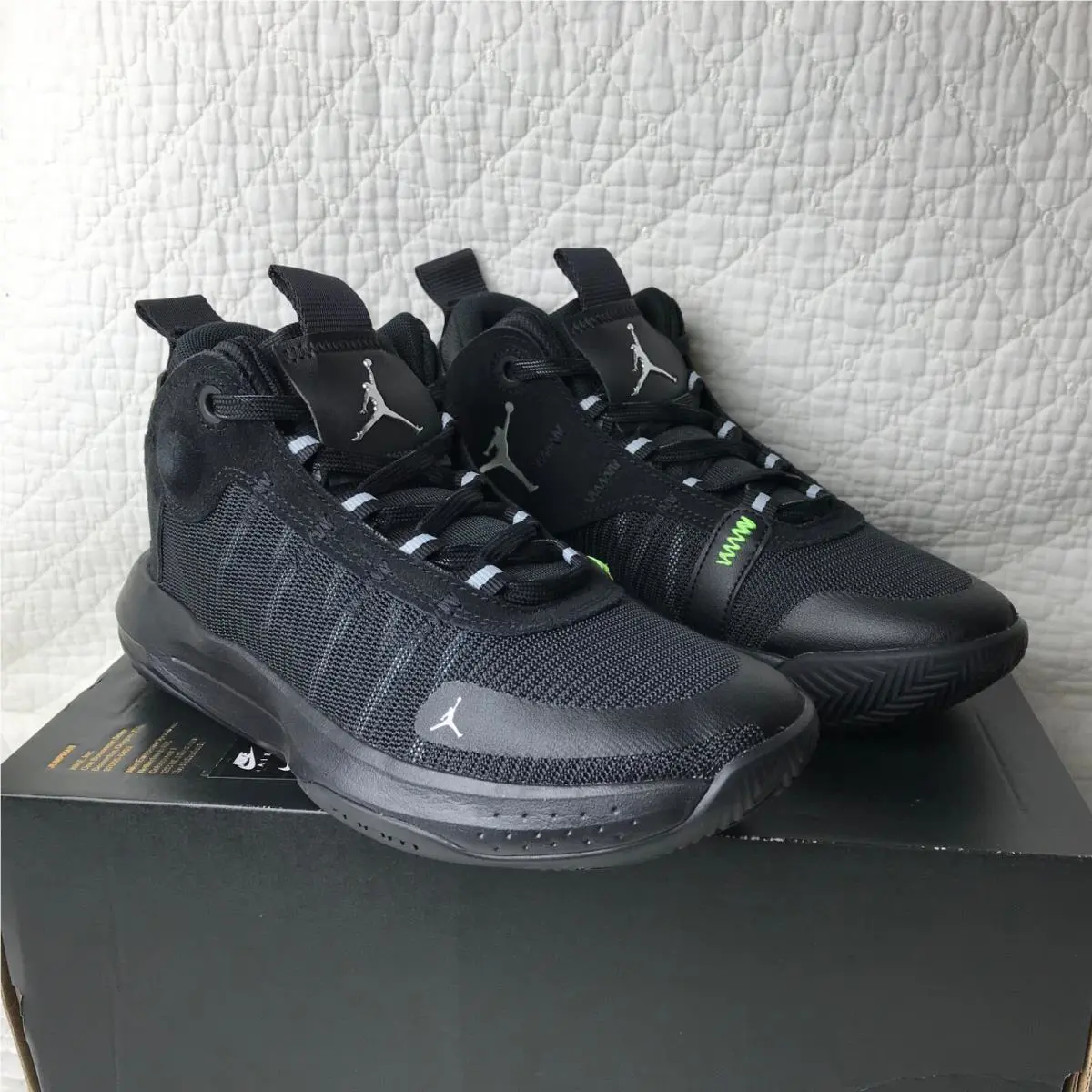 Nike shoes - Jordan Jumpman 2020 - Jumpman - BQ3449-008 - Black/Metallic Silver 7
