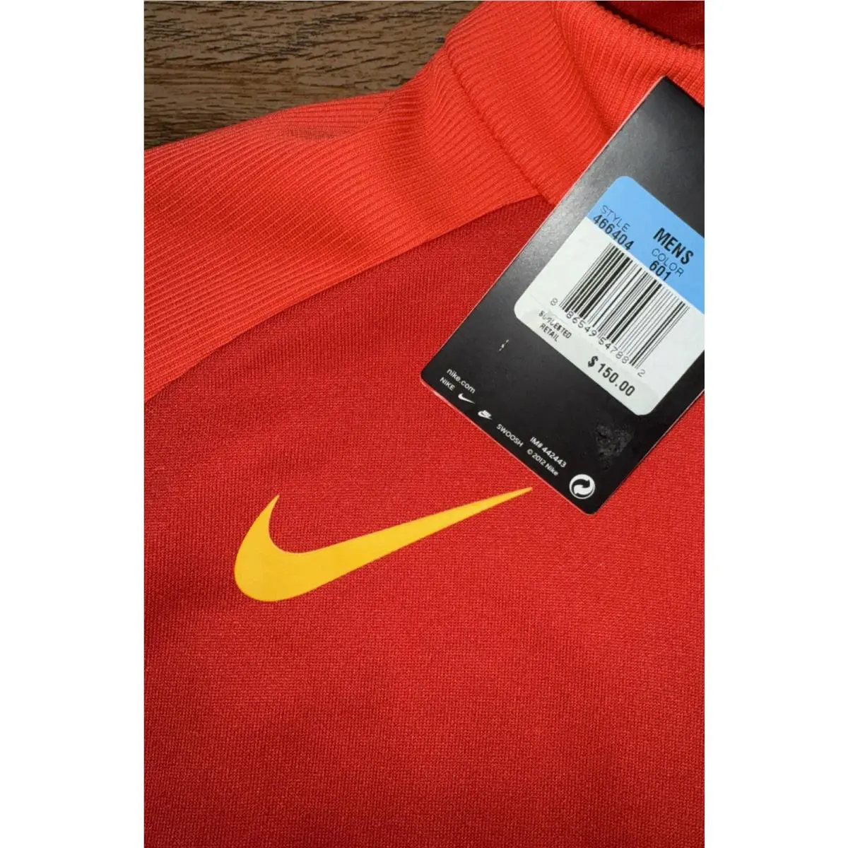 Nike clothing - Nike Dri-Fit - Red (UPC: 886549547882) 1