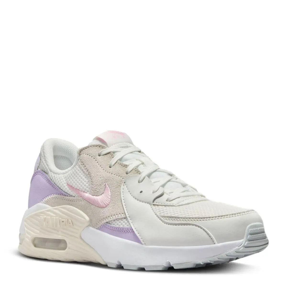 Women`s  Air Max Excee Sneaker CD5432-130 Sail/summit White-lilac Bloom Syn by Nike