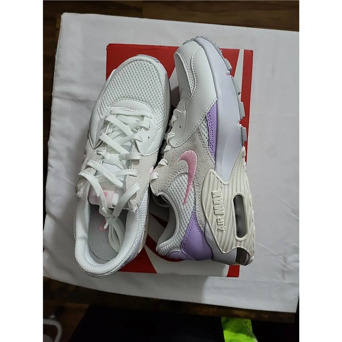 Nike shoes - Nike Air Max Excee - Air Max Excee - CD5432-130 - Sail/Summit White-Lilac Bloom (UPC: 197593621221) 2