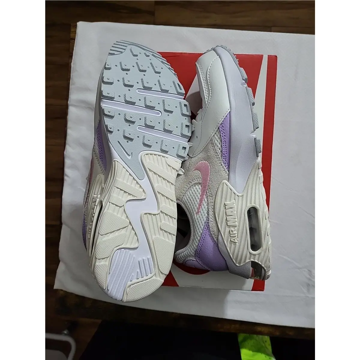 Nike shoes - Nike Air Max Excee - Air Max Excee - CD5432-130 - Sail/Summit White-Lilac Bloom (UPC: 197593621221) 3