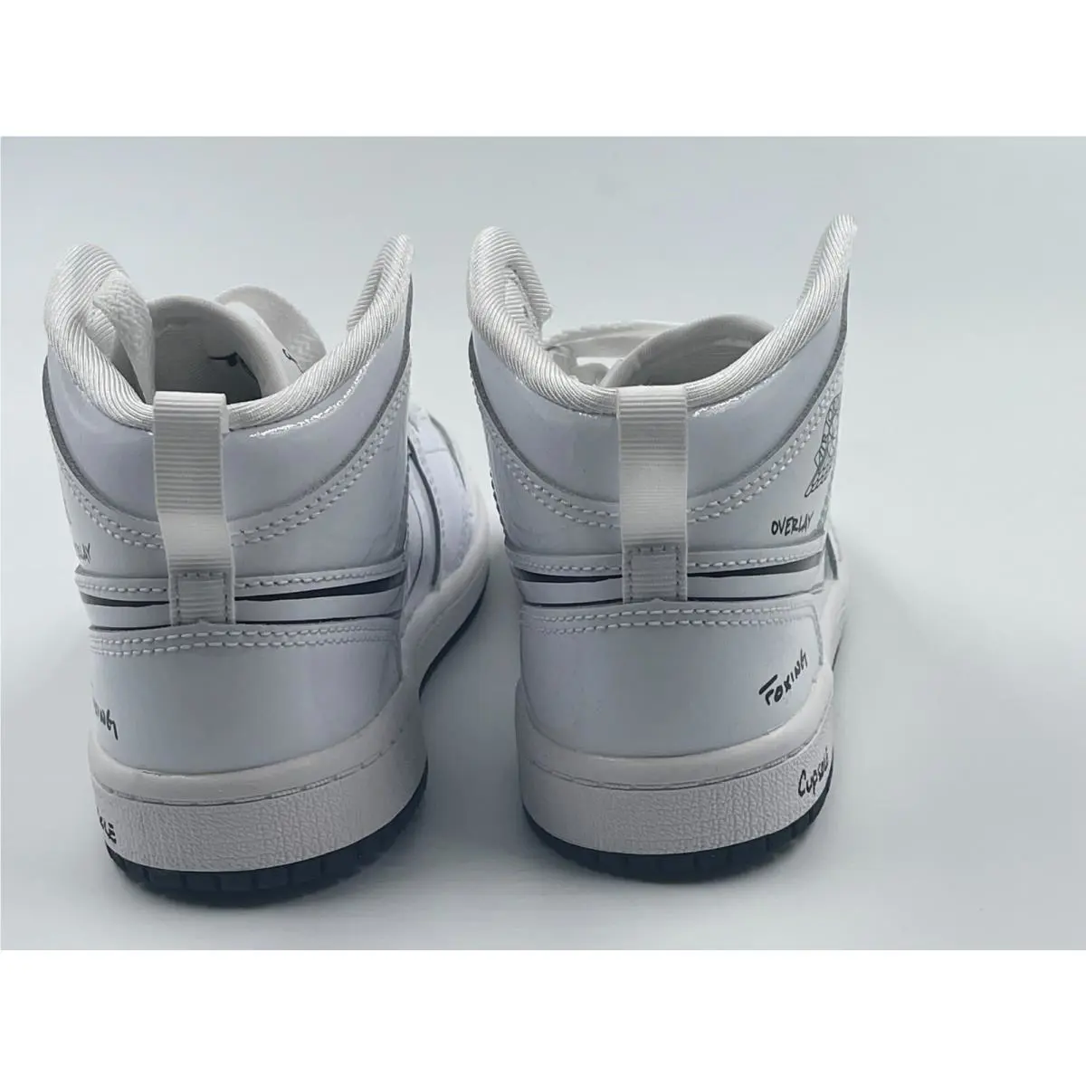 Nike shoes - Jordan 1 - White (UPC: 195866444713) 2