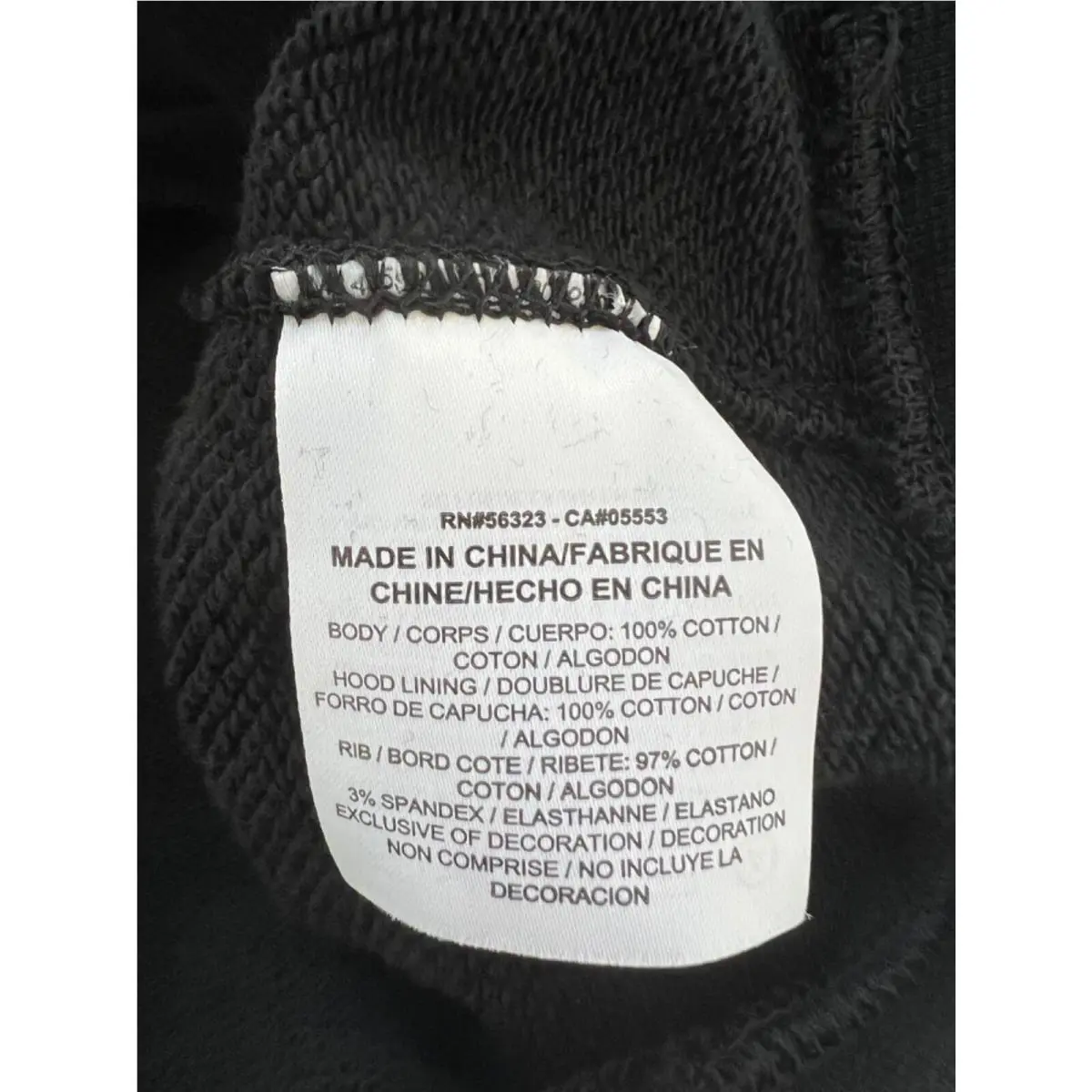 Nike clothing - JORDAN X PSNY TINKER HOODIE - 942136-010 - Black 15