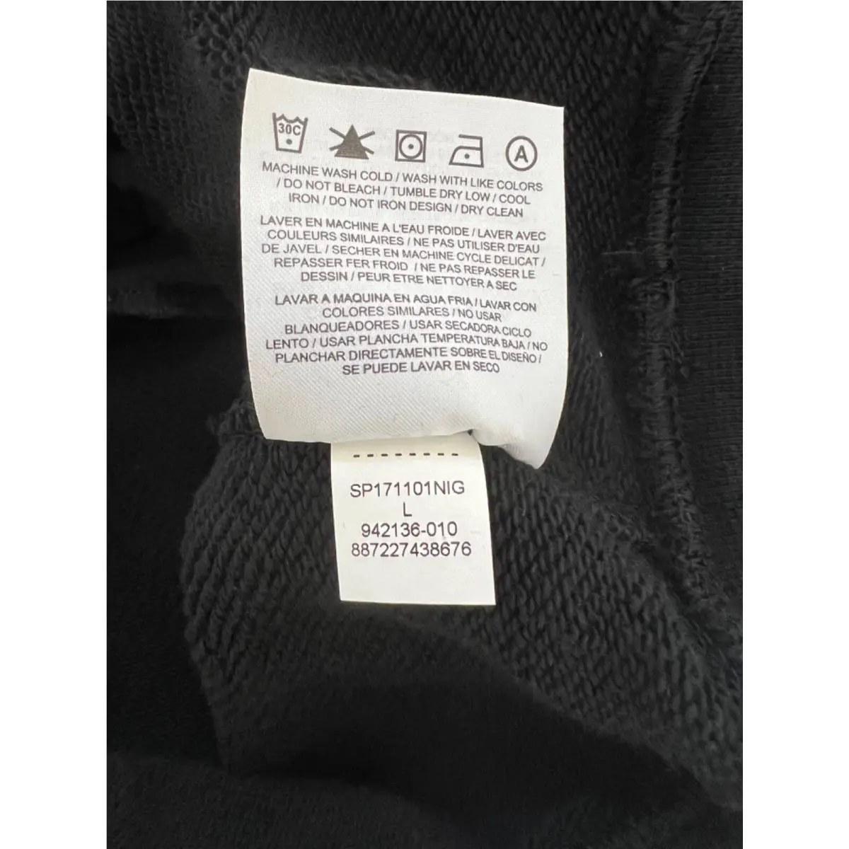 Nike clothing - JORDAN X PSNY TINKER HOODIE - 942136-010 - Black 16