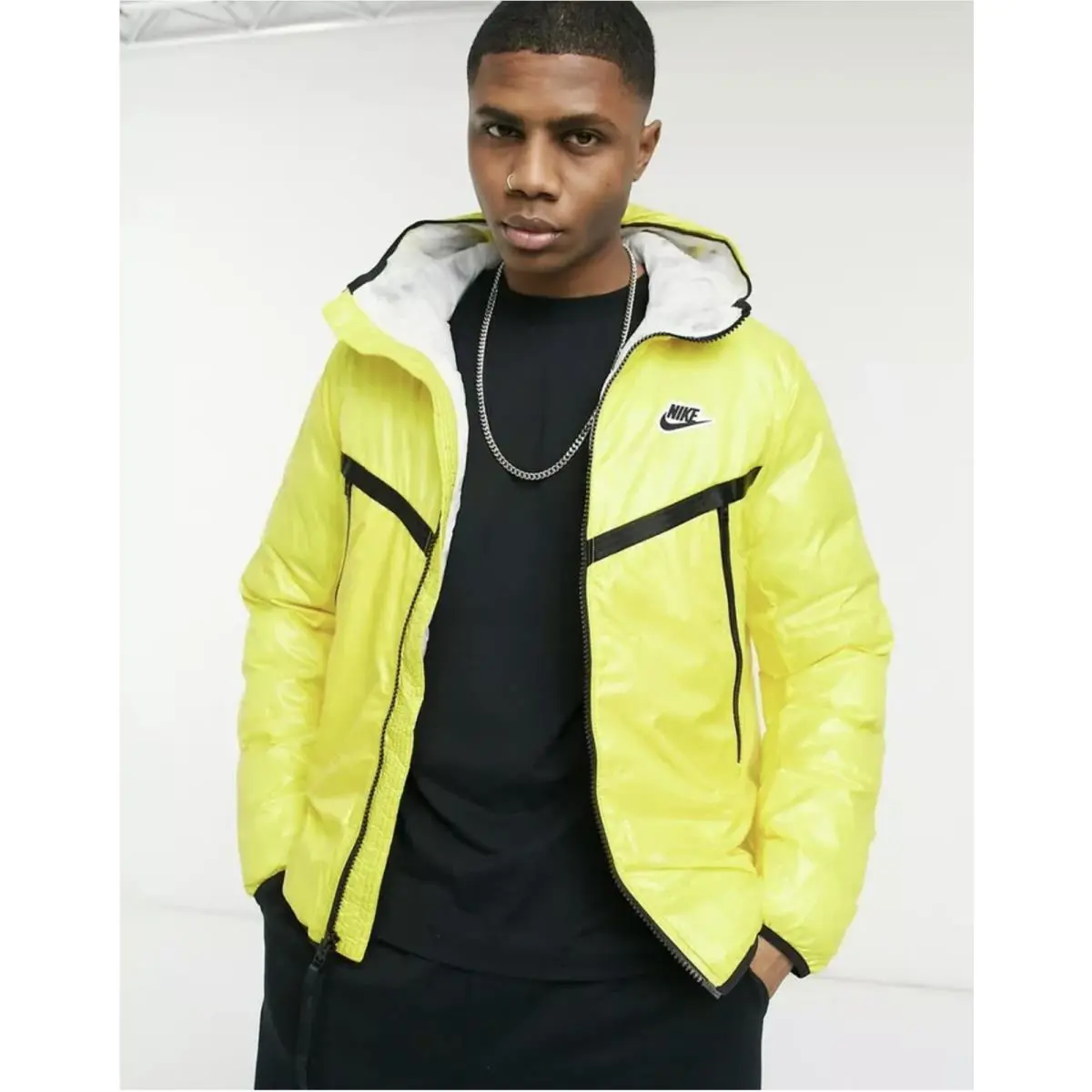Nike clothing - Synthetic-Fill Windrunner Repel - Windrunner Repel - Yellow (UPC: 194494715240) 0