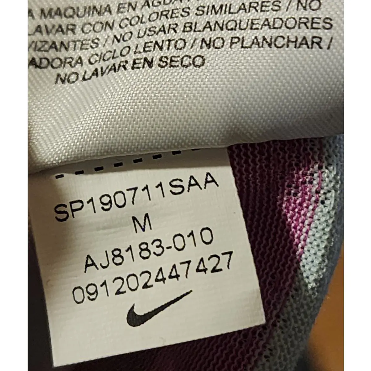 Nike clothing - Nike Court Challenger S/S Tennis Crew - AJ8183010 - Multicolor (UPC: 091202455125) 6