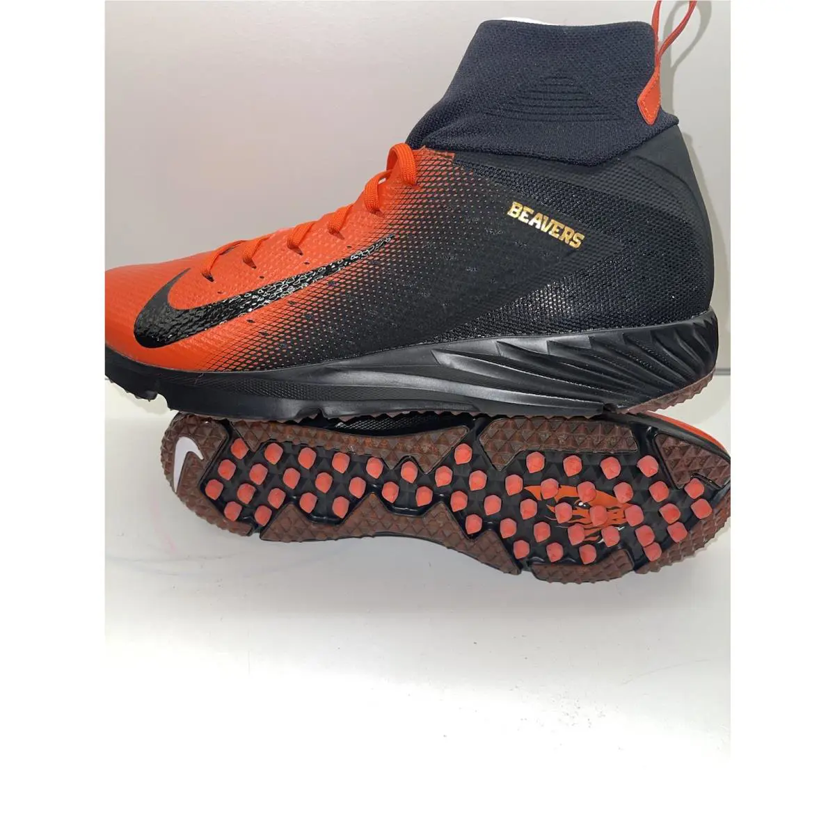 Nike shoes - Nike Alpha Huarache - Alpha Huarache - AQ9027-013 - Black/Orange (UPC: 00191885320687) 2