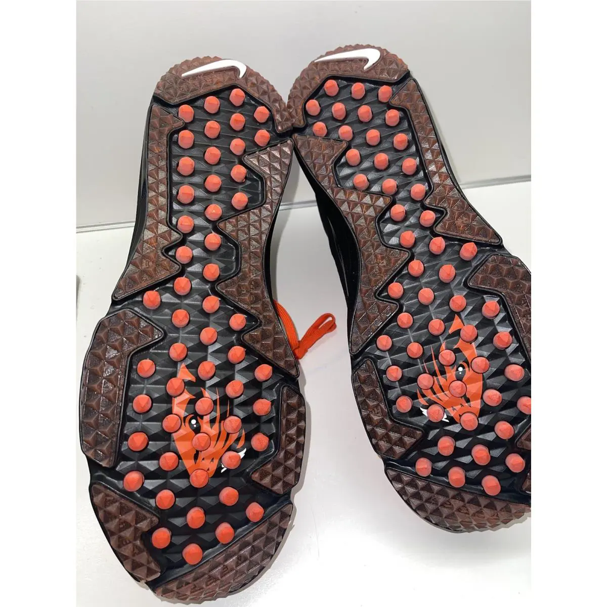 Nike shoes - Nike Alpha Huarache - Alpha Huarache - AQ9027-013 - Black/Orange (UPC: 00191885320687) 5