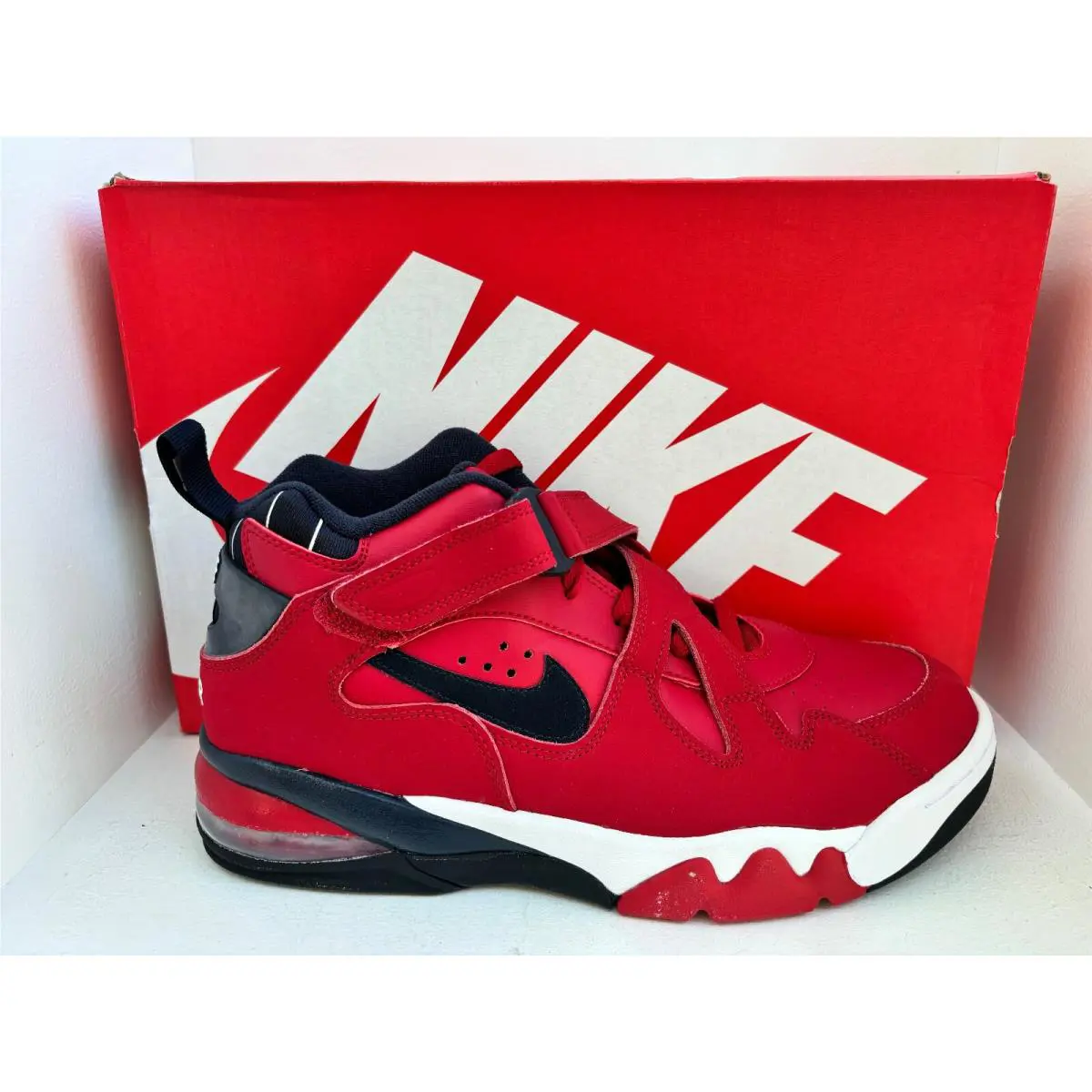 Nike shoes - Nike Air Force Max Cb - CJ0144-600 - GYM RED/BLACK-WHITE 0