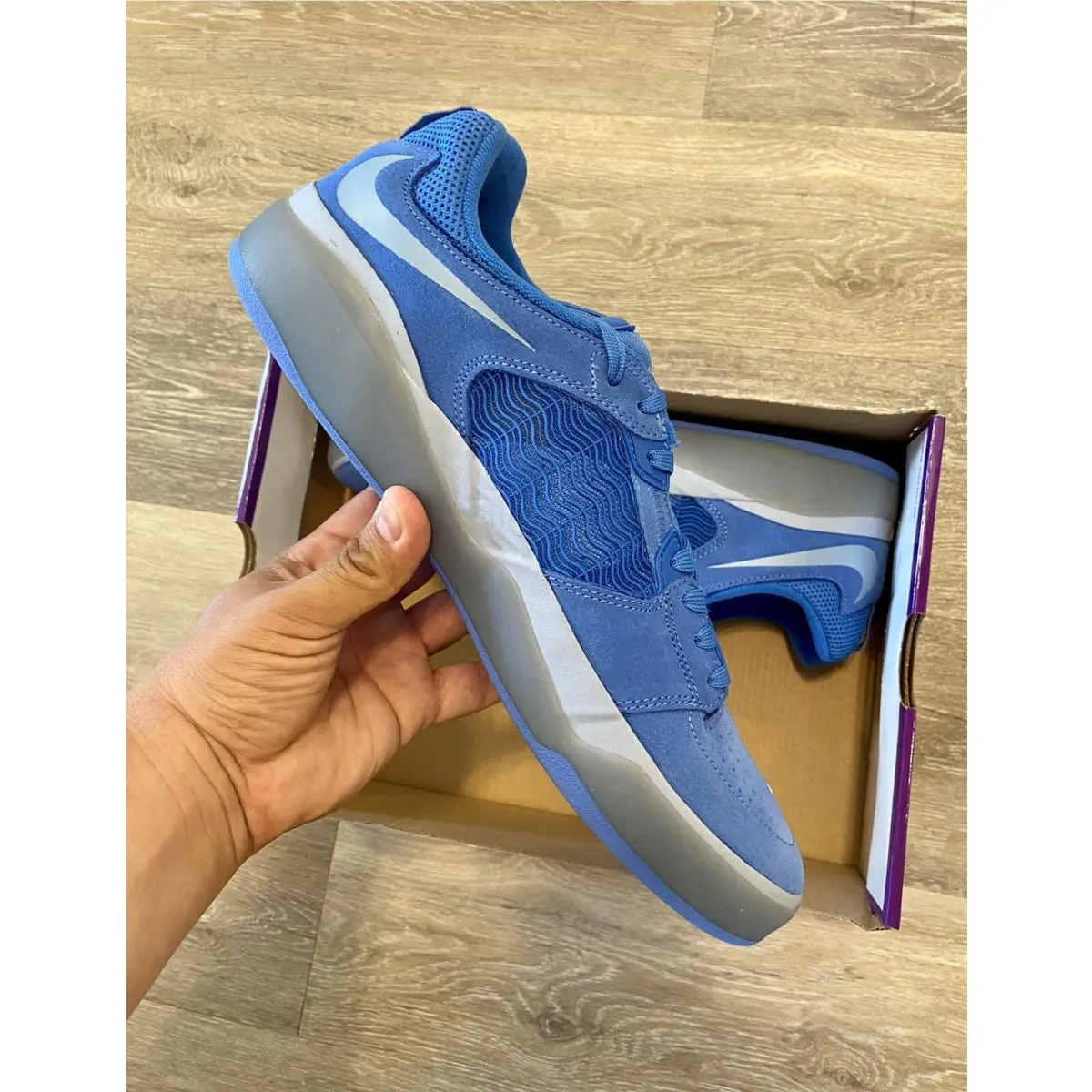 Nike shoes - Nike SB Ishod Wair - Ishod Wair - DC7232-401 - Pacific Blue-Boarder Blue-Navy (UPC: 195869036939) 8