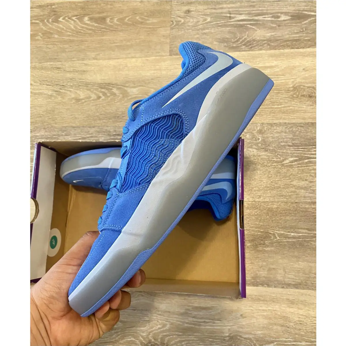 Nike shoes - Nike SB Ishod Wair - Ishod Wair - DC7232-401 - Pacific Blue-Boarder Blue-Navy (UPC: 195869036939) 3