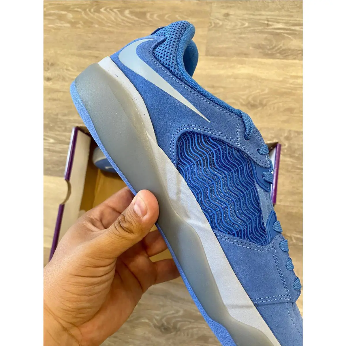 Nike shoes - Nike SB Ishod Wair - Ishod Wair - DC7232-401 - Pacific Blue-Boarder Blue-Navy (UPC: 195869036939) 7