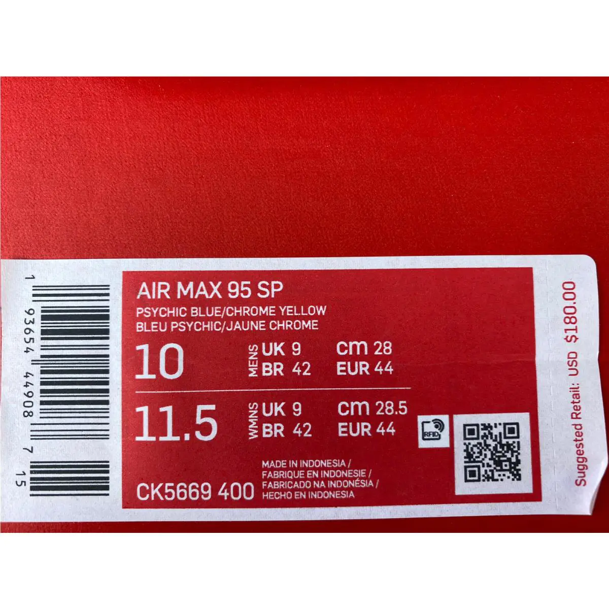 Nike shoes - Nike Air Max 95 - Air Max - CK5669-400 - Multi-Color 10