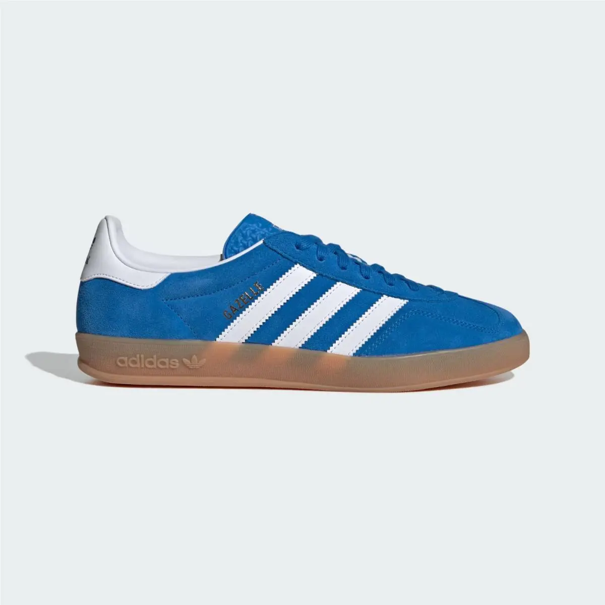 Adidas Gazelle JI2061 Sneaker Men`s 9.5 Blue White Lifestyle Indoor Shoes TF6874