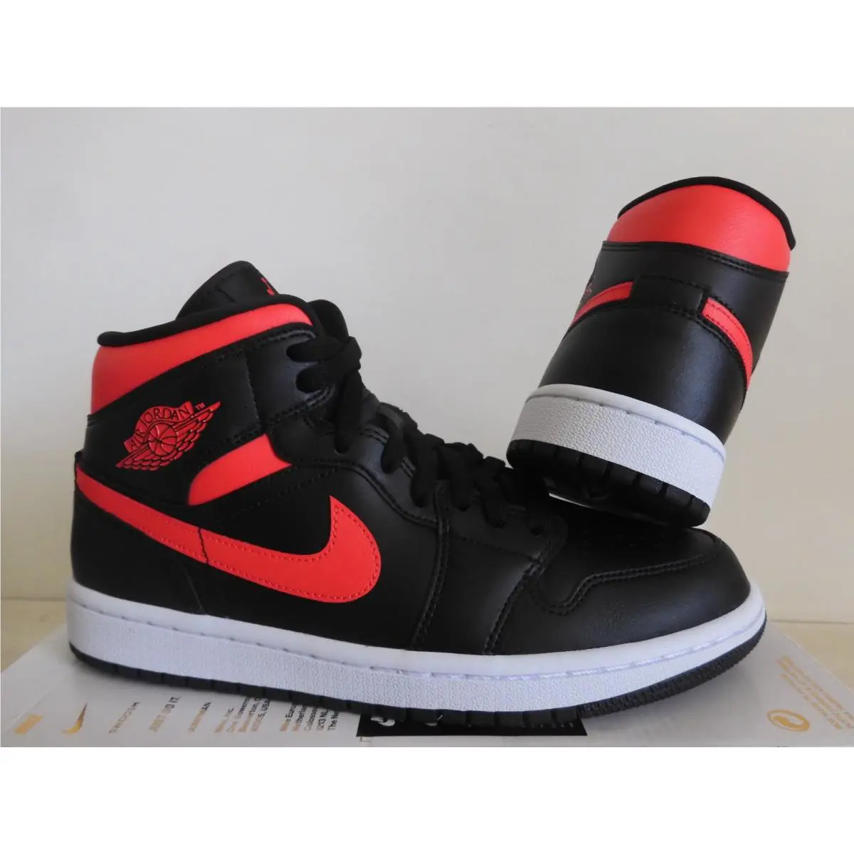 Nike shoes - Air Jordan 1 Mid - Air Mid - BQ6472-004 - Black (UPC: 194500800892) 1
