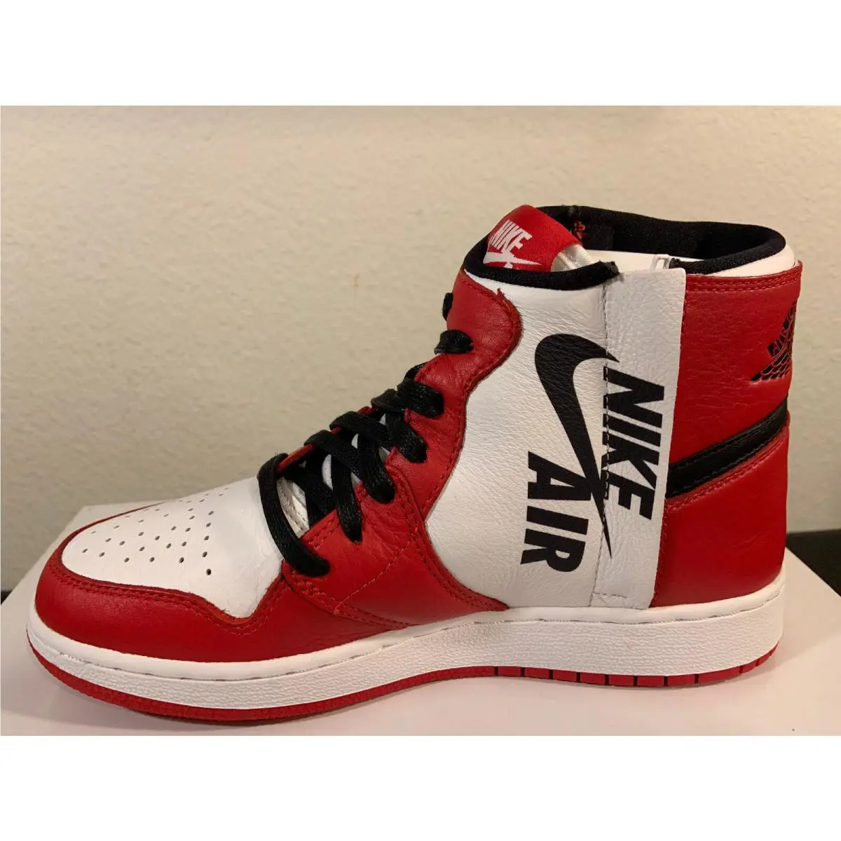 Nike shoes - AIR JORDAN 1 Rebel - AIR Rebel - AT4151 100 - White Black Red 0