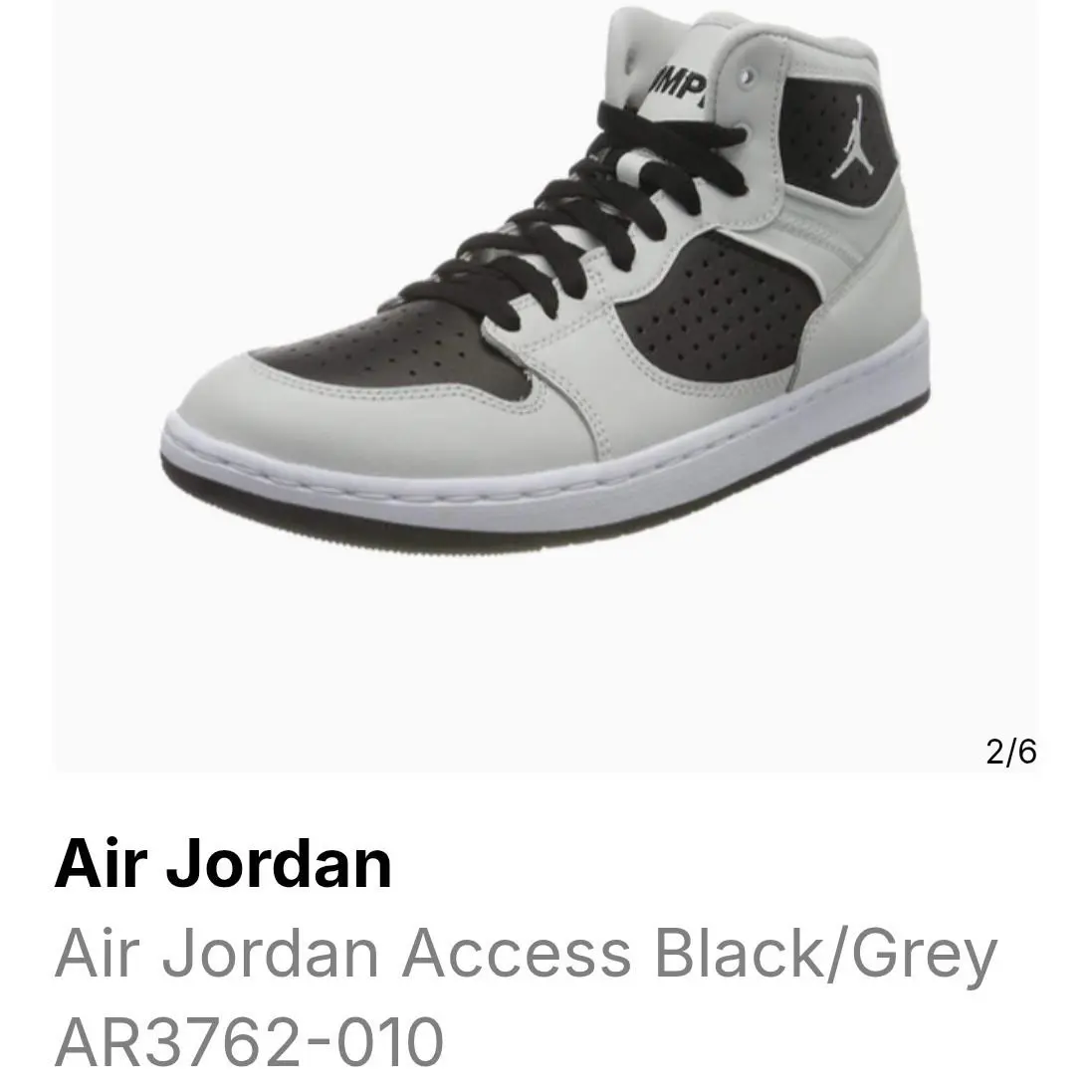 Nike shoes - Jordan Access - Access - AR3762-010 - Gray 1