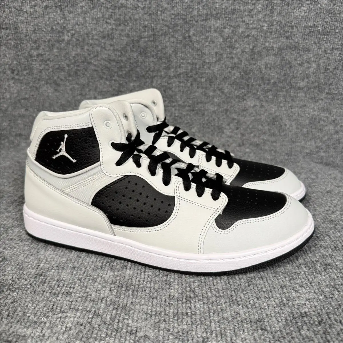 Nike Mesn Size 11 Jordan Access Basketball Shoes Photon Dust Black White AR3762 - White