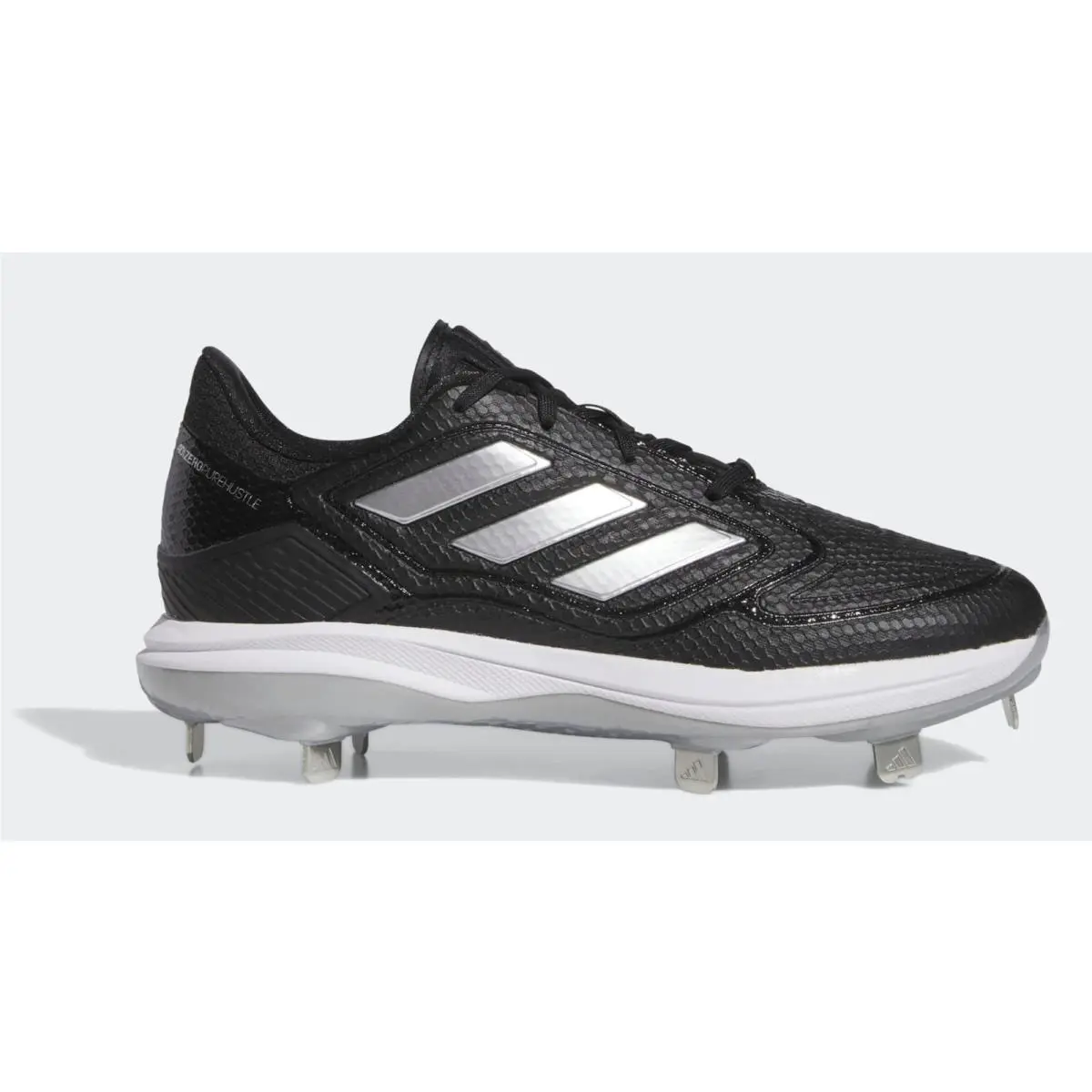Adidas shoes - Core Black/Silver Metallic/Cloud White 5
