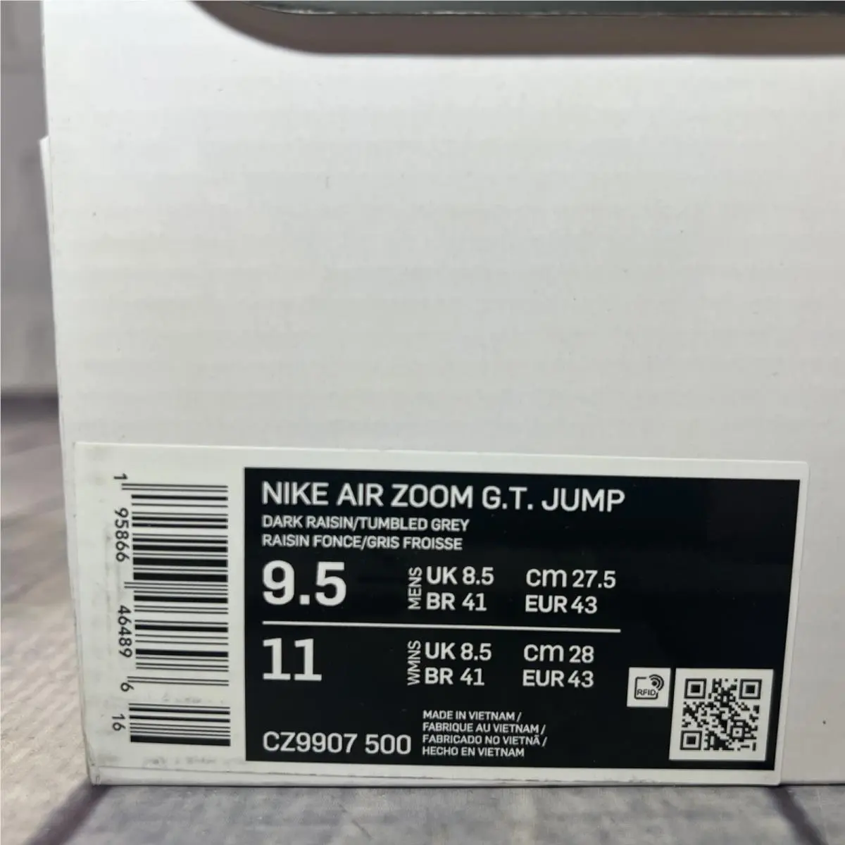 Nike shoes - Nike Air Zoom GT - Air Zoom - CZ9907-500 - Purple 10