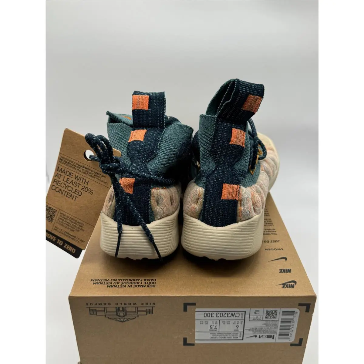 Nike shoes - Nike ISPA Sense Flyknit - ISPA Sense Flyknit - CW3203-300 - Multicolor (UPC: 196152627292) 3