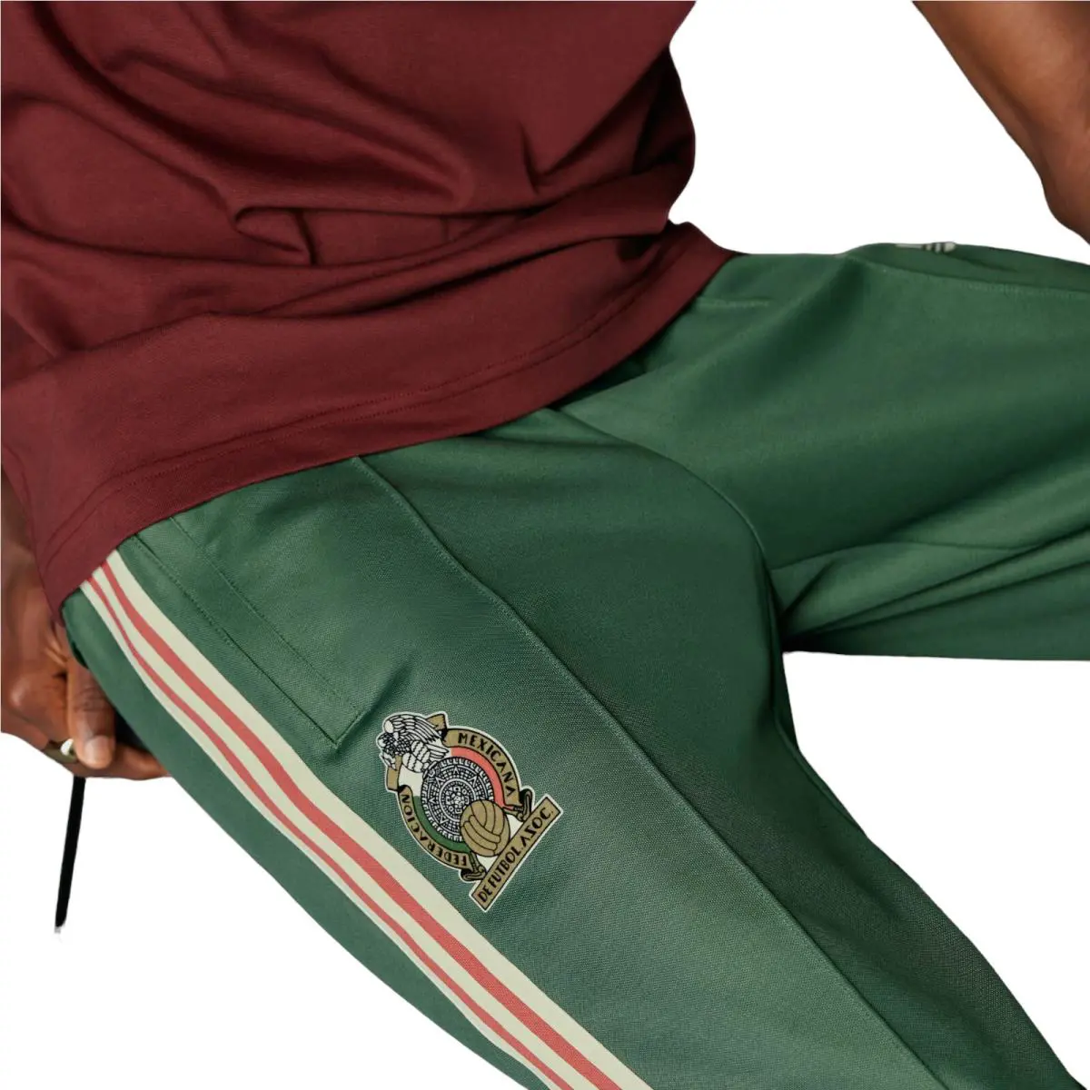 Adidas clothing - Adidas Beckenbauer Mexico Track Pants - Green 10