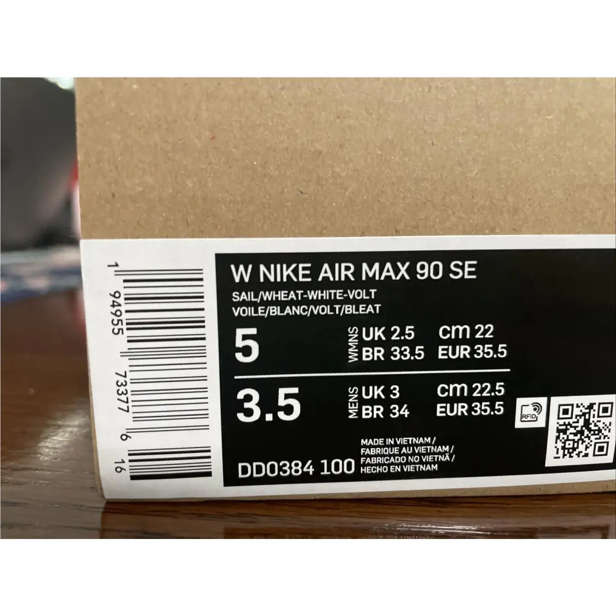 Nike shoes - Nike Air Max 90 SE - DD0384-100 - White 10