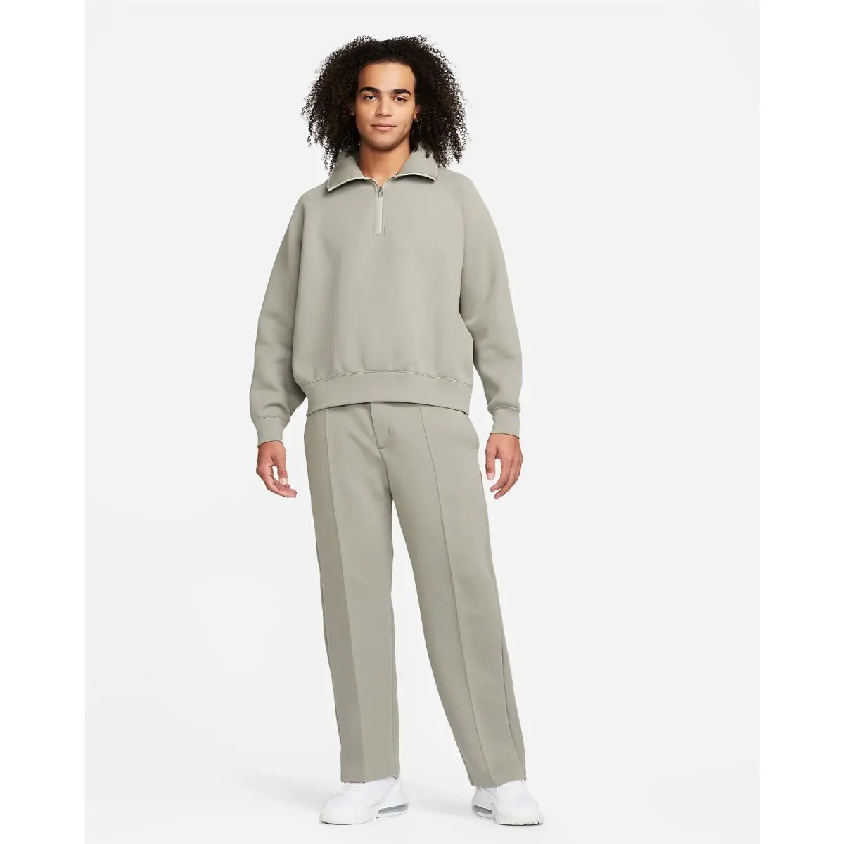 Nike clothing - Tech Fleece Reimagined - Tech Fleece Reimagined - FN3399-053 - 053 Dark Stucco (UPC: 196974840725) 6