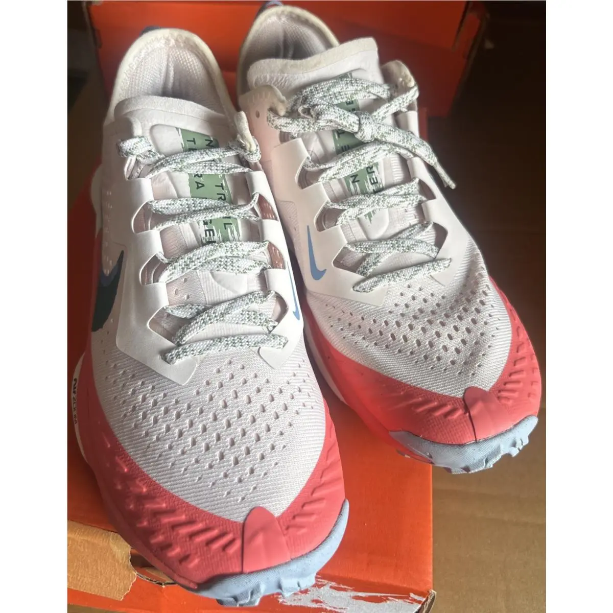 Size 7.5 -  Air Zoom Terra Kiger 7 Light Soft Pink by Nike