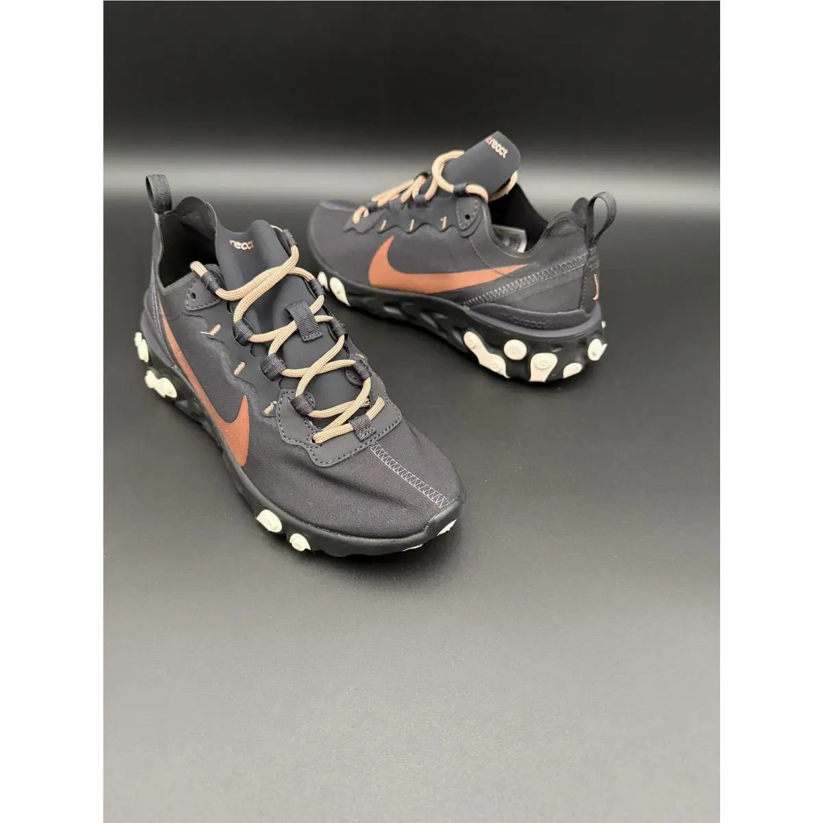 Nike shoes - Nike React Element 55 - React Element - CT1186-001 - Black 8
