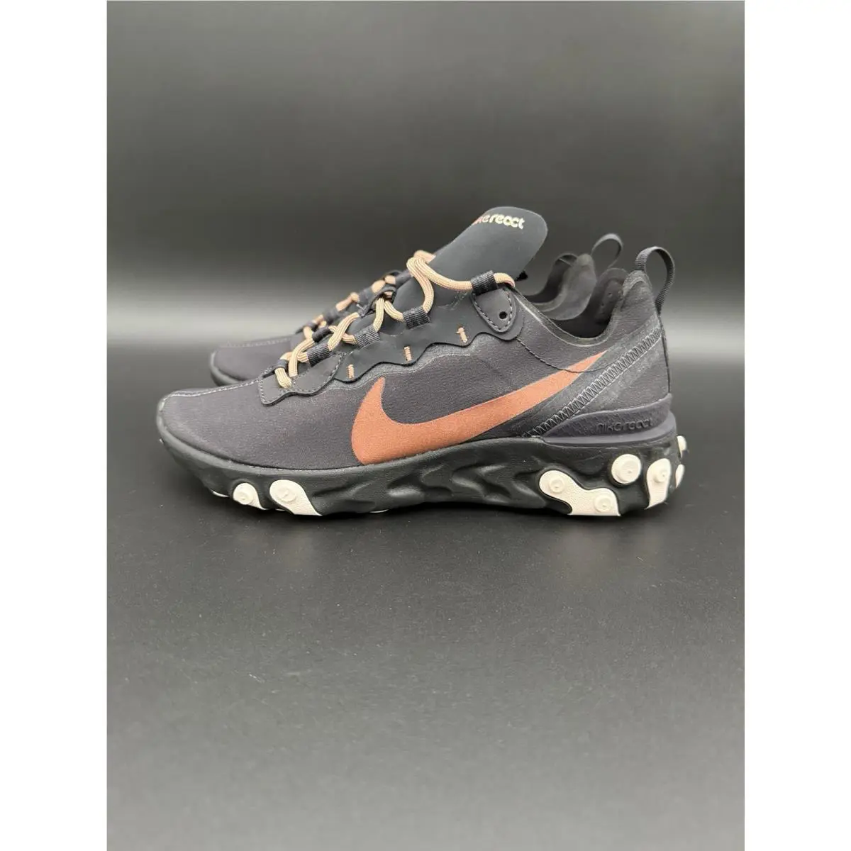 Nike shoes - Nike React Element 55 - React Element - CT1186-001 - Black 1