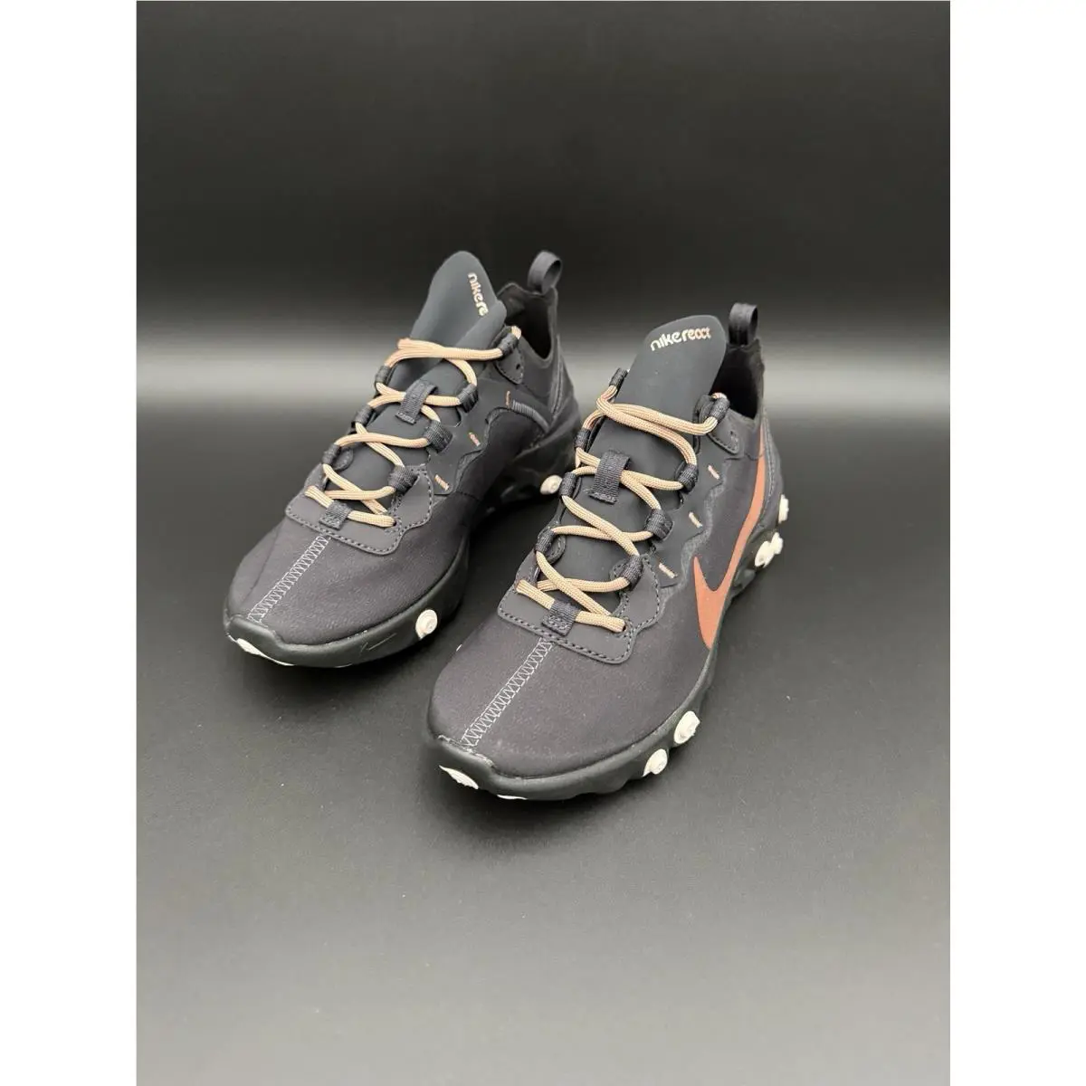 Nike shoes - Nike React Element 55 - React Element - CT1186-001 - Black 2