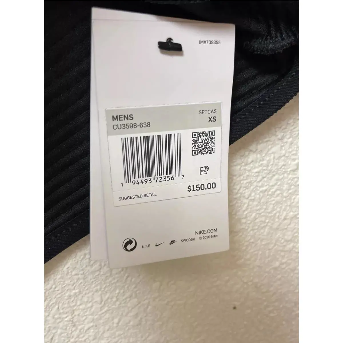 Nike clothing - CU3598 638 - CU3598 638 - Dark Beet Root/Black (UPC: 194493723598) 2