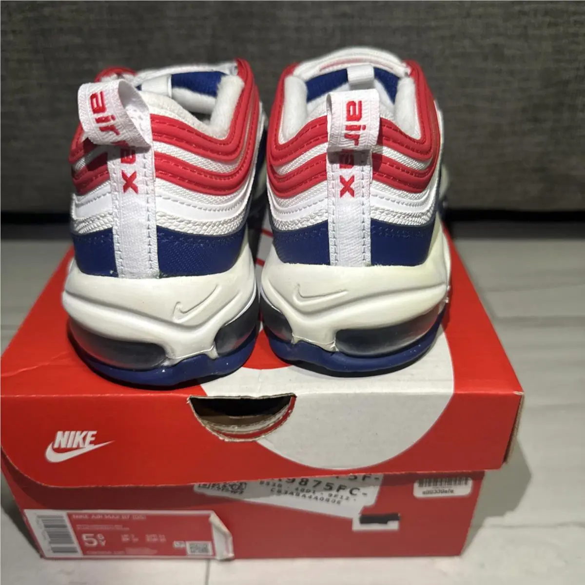 Nike shoes - Nike Air Max 97 USA - CW5856-100 - Red 3