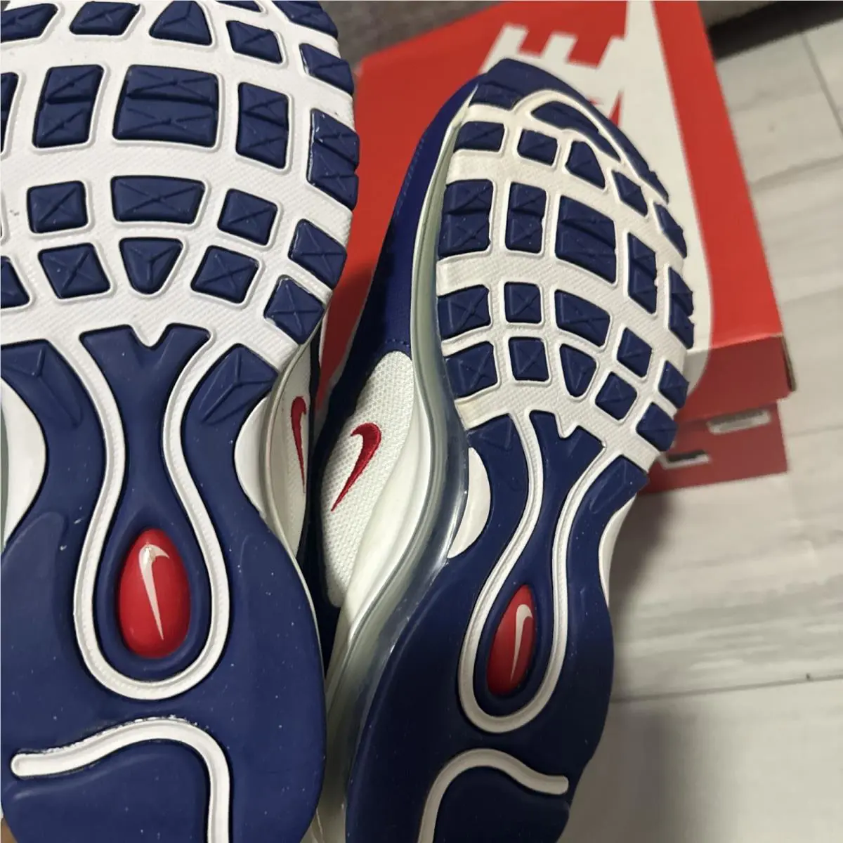Nike shoes - Nike Air Max 97 USA - CW5856-100 - Red 4