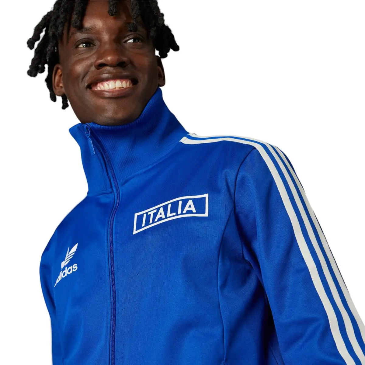 Adidas clothing - Adidas Beckenbauer Italy Track Jacket - Blue 2