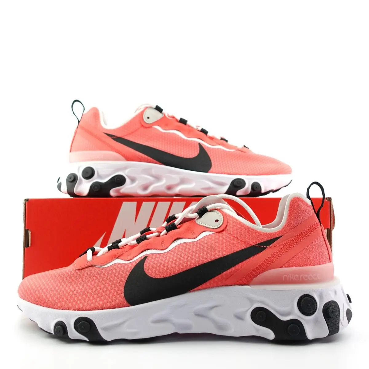 Nike shoes - Nike React Element 55 - React Element - CI3831-800 - Red 9
