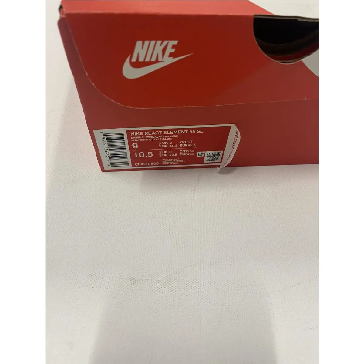 Nike shoes - Nike React Element 55 - React Element - CI3831800 - Ember Glow 6