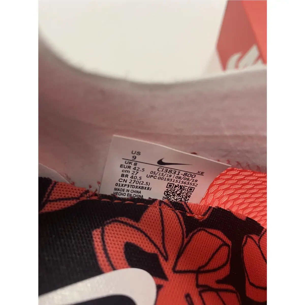 Nike shoes - Nike React Element 55 - React Element - CI3831800 - Ember Glow 5